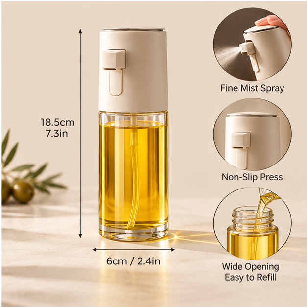 Fine Mist Oil Sprayer Bottle
