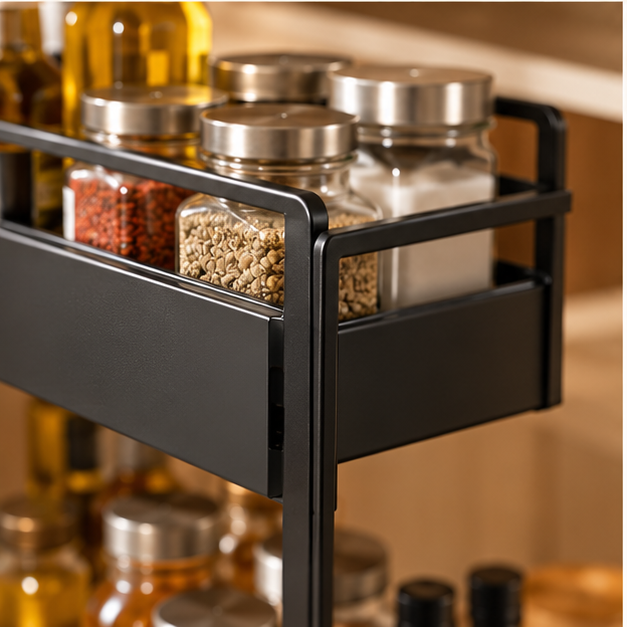 2-Tier Pull-Out Cabinet Organizer