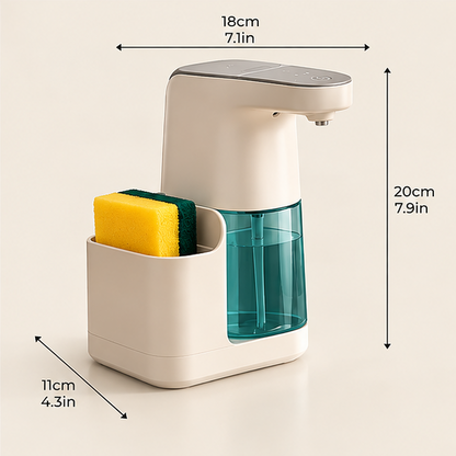Automatic Soap Dispenser with Sponge Holder
