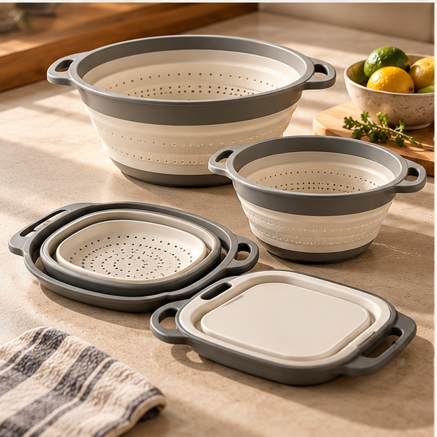 Collapsible Silicone Colander