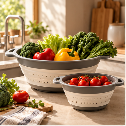Collapsible Silicone Colander
