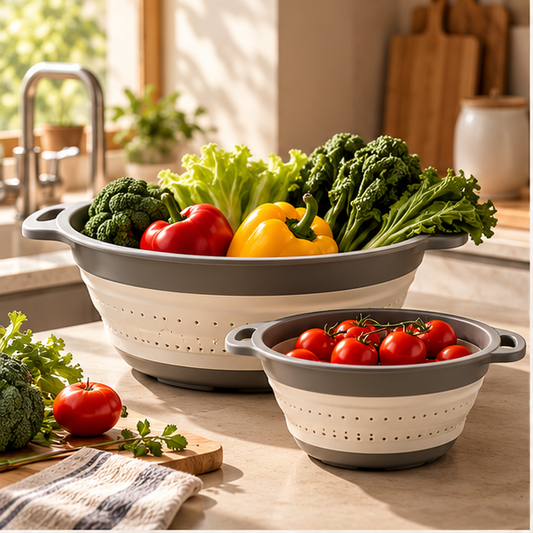 Collapsible Silicone Colander